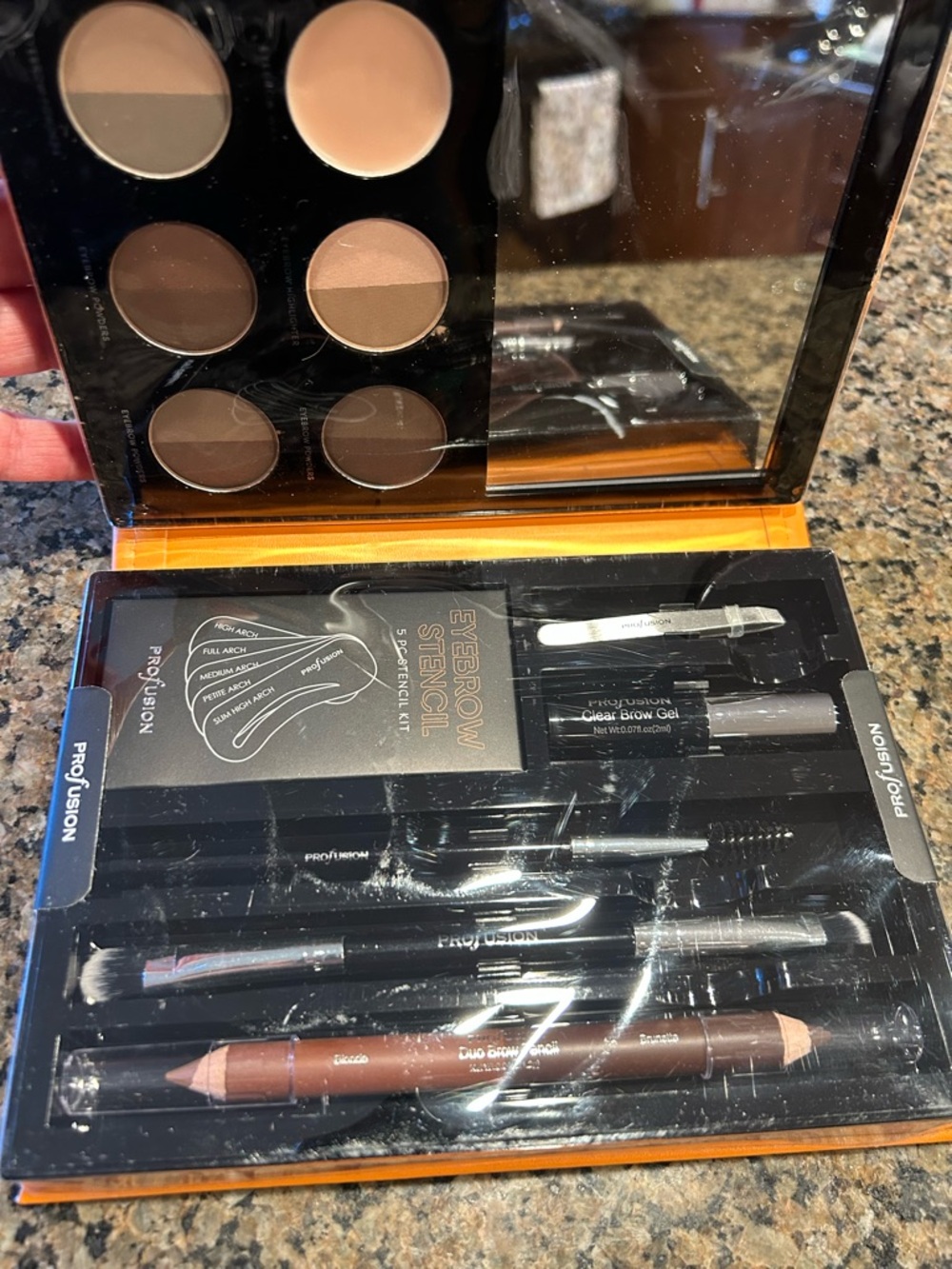 Profusion Cosmetics Brow Sculpting Kit — Taupe & Brown Shades